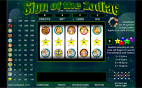 Sign Of The Zodiac Slot Machine